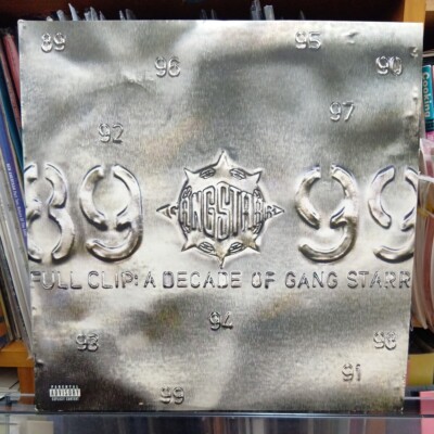 Gang Starr Full Clip A Decade Of Gang Starr 4LP Vinyl 1999