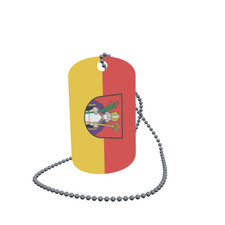 Dog Tag Flag Bunting Hermagor-Pressegger Lake Dog Tag Aluminium 30 x 50mm