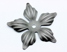 UHRIG Rosette Ø140mm Zierrosette, Zierblume aus Schmiedeeisen