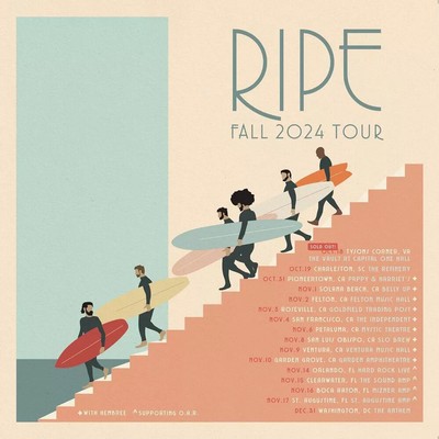 Ripe Band Fall Tour 2024 2025 Poster, New Music Poster