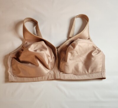 Glamorise Magic Lift Front Fastening Posture Bra 1265 - Size 44DD