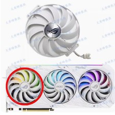 For ASUS RTX3070 3080 3090 ROG STRIX Raptor White Edition Graphics Card Fan New
