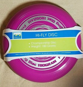 Details About Hi Fly Disc Championship Frisbee New Purple Or Orange Summer Beach Game