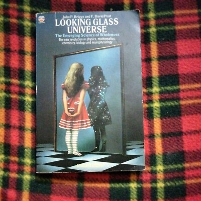 #ad Looking Glass Universe John F Briggs F . David Peat 1985 Fontana 1st Ed📘 GBP 12.45