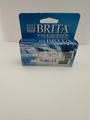 Brita Fill & Go Filters 2 Pack Brand New In Factory Packaging