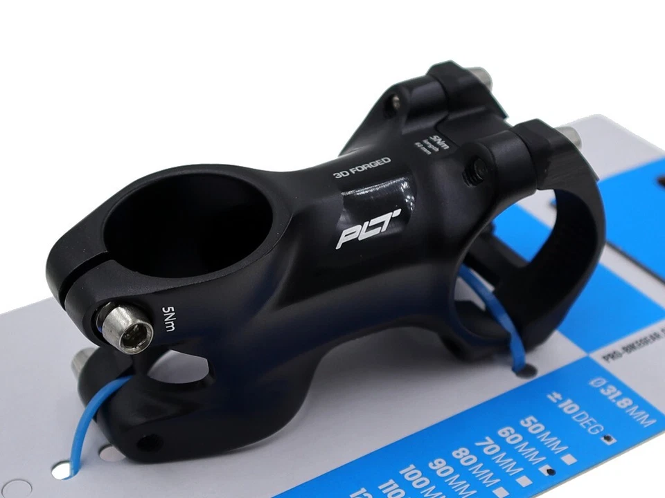 Shimano PRO PLT AL2014-T6 3D Forged 1 1/8" x 31.8mm x 60mm x +/-10° Black - Image 4 of 4