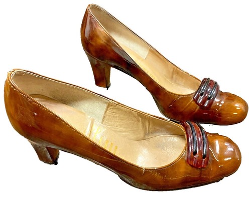 Freed of London Patent Leather Dance Shoes Flex Ballroom 