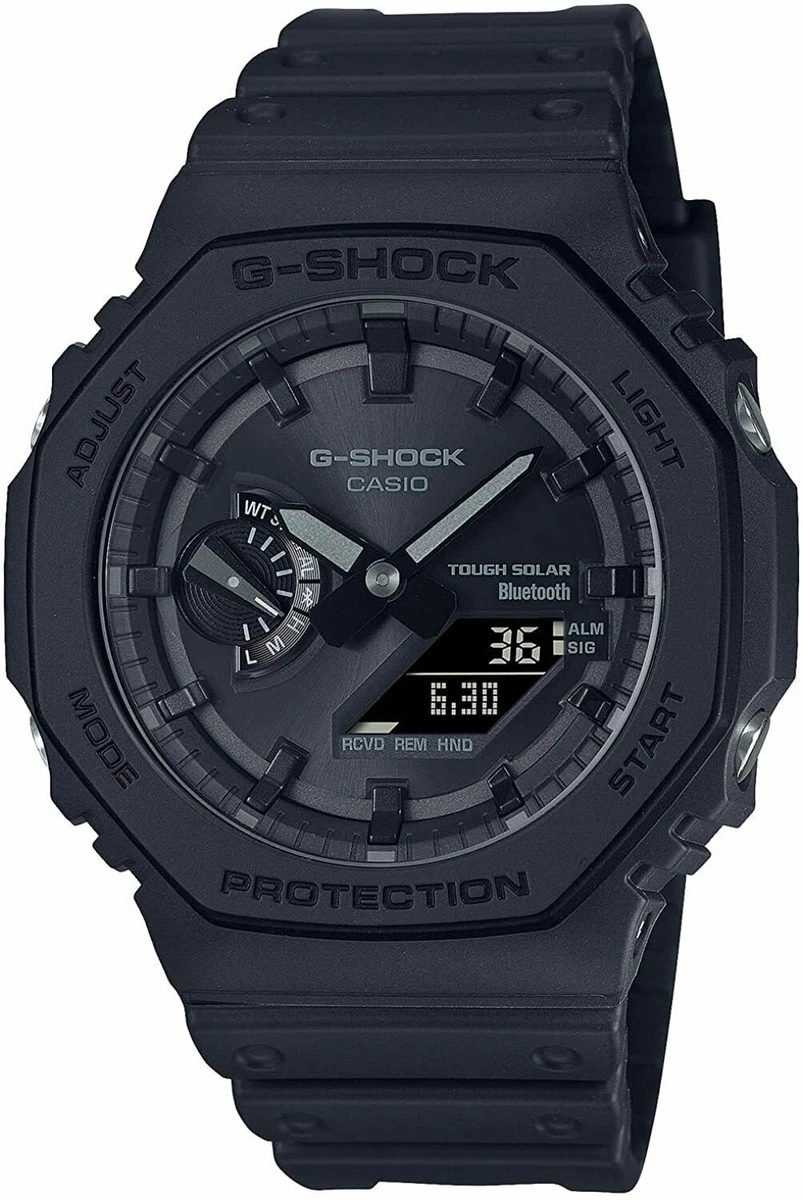 Casio G Shock Black Bluetooth Tough Solar Power Men s Watch GA B2100 1A1