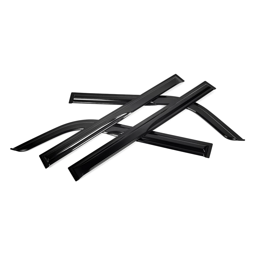 Protectores de lluvia deflector de viento Scion XB 2003-2007 2006 JDM 3D ONDULADO estilo Mugen Foto 3 de 4