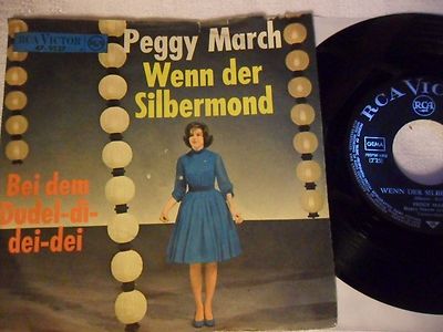 Peggy March - Wenn Der Silbermond - Single 1963 D - RCA 47-9537