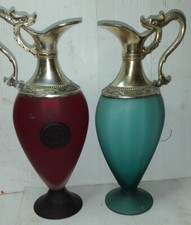 2 RARE BOTTIGLIE, ANFORE VUOTE , UNA CON TAPPO L'ALTRA SENZA ANNI 60