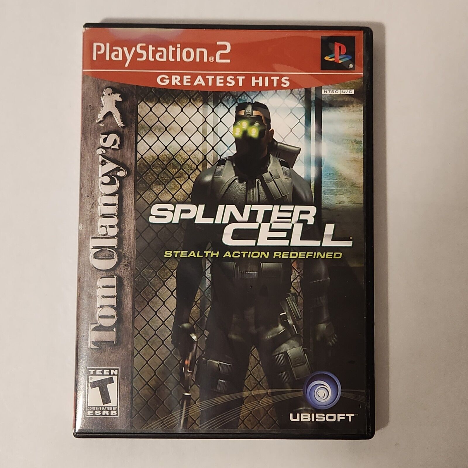 Tom Clancy's Splinter Cell - Playstation 2 PS2 Complete CIB Tested