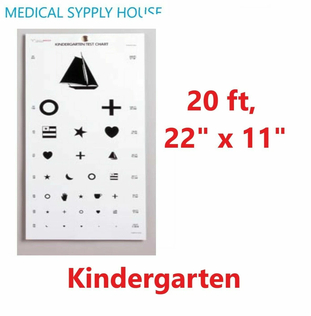 Snellen Eye Chart Test Instructions 