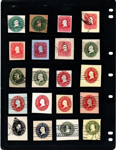 79 DIFFERENT US CUT SQUARES, NICE STARTER LOT- GREAT VALUE - SEE DESCRIPTION - 第 3/4 張圖片