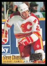 1994-95 Ultra #268 Steve Chiasson Calgary Flames Hockey Card