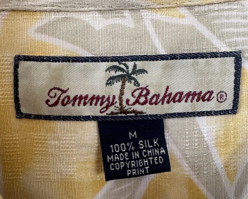 Camisa hawaiana de seda de manga corta multicolor para hombre - talla M Foto 3 de 4