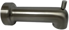 MOEN 3890BN Diverter Tub Spout 6 1/2" Wall Mounted Metal Slip Fit Brushed Nickel