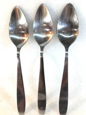 3 Stainless Steel Grapefruit Spoons Taiwan