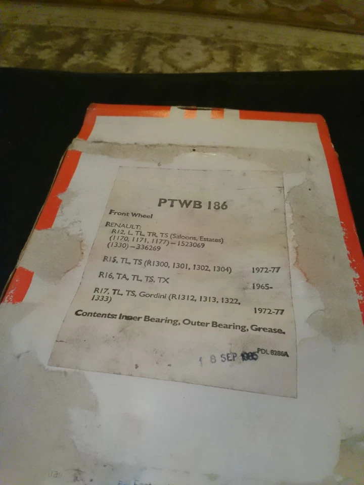 renault 12 15 16 17 front wheel bearing kit - Image 3 of 4