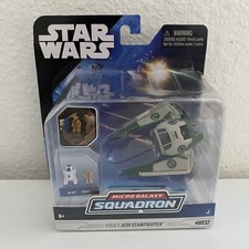 STAR WARS Micro Galaxy Squadron Yoda's Jedi Starfighter Toy Series 2  0032