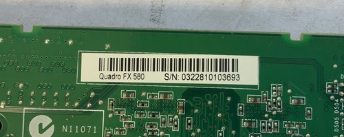 Nvidia Quadro FX580 900-50788-0100-000 graphic card-P7A - Picture 5 of 6
