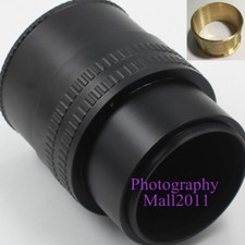 Brass M58 to M58 Mount 36mm-90mm Focusing Adjustable Helicoid Adapter Macro Tube