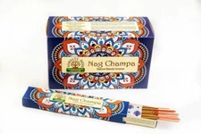  Namaste India Traditional Incense Sticks Nag Champa box for 12 Packs 15gr