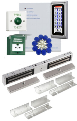 Proximity Keypad Access Control Kit, Netzteil, Doppelmaglock & Z&L Kits