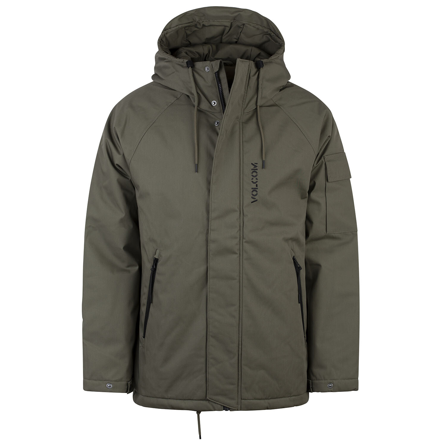 Куртка-парка Volcom Stoke Stone из зимнего мха - Geftterte Winterjacke mit Kapuze 31790₽