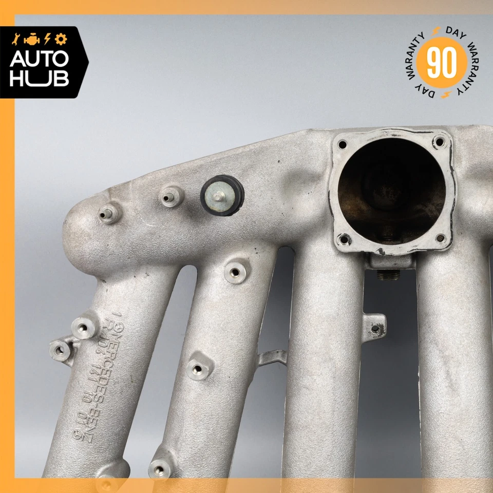 Colector de admisión de aire del motor 90-93 Mercedes R129 300SL 300CE 1041411001 FABRICANTE DE EQUIPOS ORIGINALES Foto 3 de 4