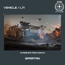 STAR CITIZEN - ANVIL SPARTAN - LTI - CCU'd - (Lifetime Insurance)