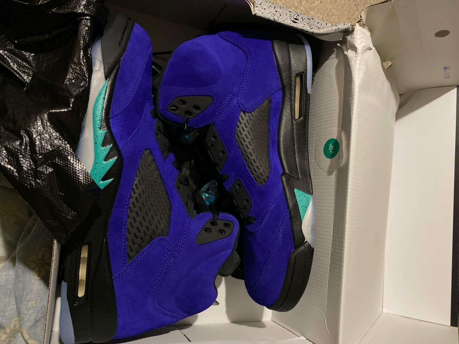 jordan 5 grape size 13