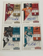 2018 Panini Contenders Rookie Ticket Rookie Auto Lot
