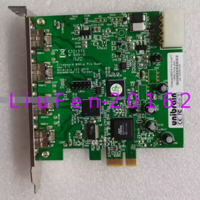 1PC Used unibrain Fireboard 800-E 1394b pcIe card Acquisition card