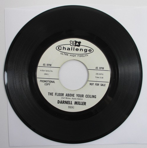 WHITE LABEL PROMO Show Me the Door/Floor Ceiling 7" DARNELL MILLER 45 Challenge - Picture 2 of 2