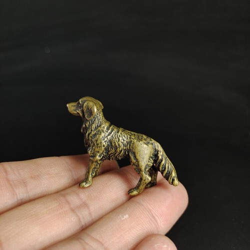 Bronze Dog Ornament Twelve Zodiac Signs Prosperous and Wealthy Dog - Picture 2 of 6