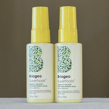 BRIOGEO SUPERFOODS BANANA  COCONUT SOFT WAVE TEXTURE SPRAY 1.75OZ/51ML 2X