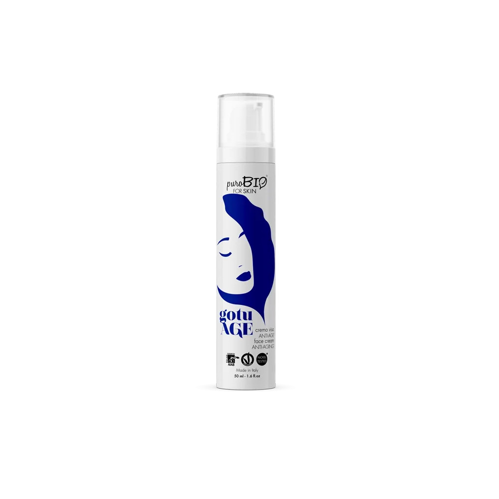 Crema Viso Anti-Age Gotu Age puroBIO 50ml - Recensione e Vendita