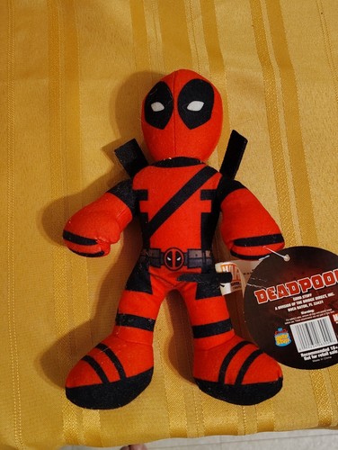 DEADPOOL -Collectors item Marvel Deadpool Plush Stuffed 10 Inch Toy