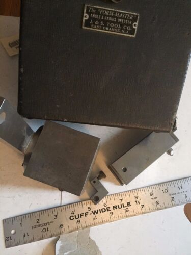 J & S THE TOOL MASTER,J & S TOOL Angle AND Radius Dresser with case,AD - Picture 2 of 5