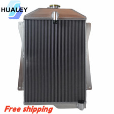3row Aluminum Radiator For 1940 1941 Chevy Chevrolet Special Deluxe L6 Engine Mt