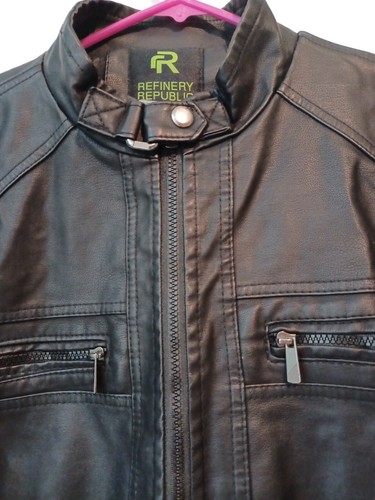 Faux Leather Jacket Refinery Republic 