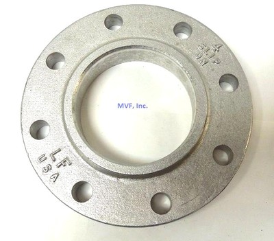 6'' 125 Flat Face (FF) Slip-On Flange Aluminum A356-F ANSI-B16.1 USA A215120
