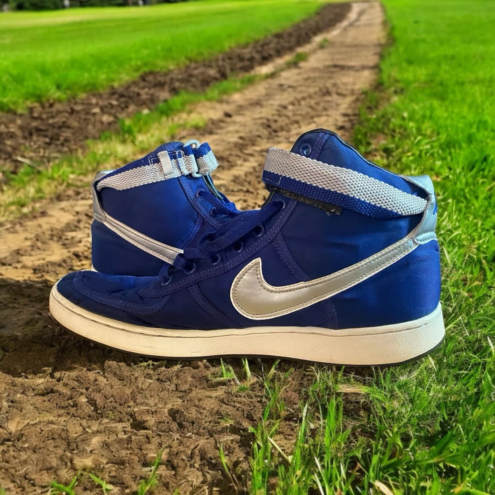 Nike Air Vandal Supreme taille 13 style 304715 402 bleu marine 2002