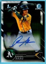 2016 Bowman Chrome Prospect Autograph Rookie Auto  Iolana Akau CARD #CPA-IA