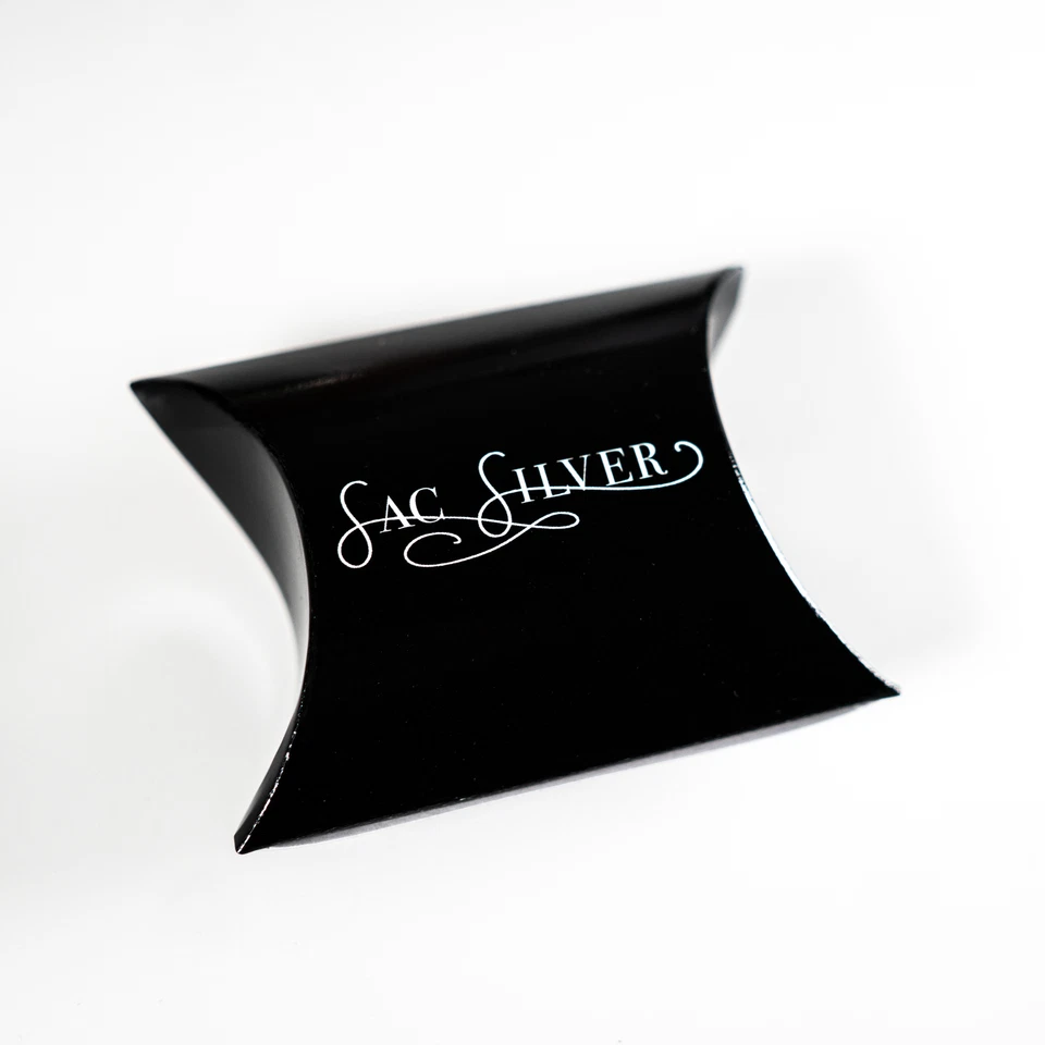 Круглое кольцо с носком из стерлингового серебра 925 пробы с имитацией пурпурного солитера - Изображение 2 из 2