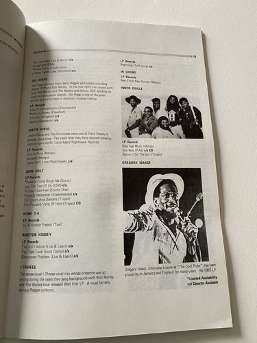 Catálogo de otoño RAS Records 1988 casi nuevo - Imagen 5 de 13