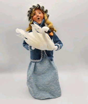 Byers Choice Carolers 2018 Seven 7 Swans A Swimming 12 Days of Christmas