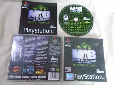 Men in Black The Series Crashdown PS1 (KOMPLETT) Sony PlayStation Black Label