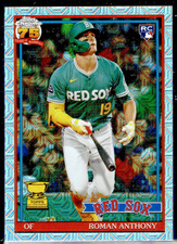 2026 Topps Roman Anthony 1991 Chrome Silver Pack RC Mojo Refractor #91C-60